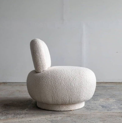 Arlo Swivel Chair, Cream