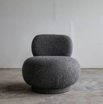 Arlo Swivel Chair, Charcoal